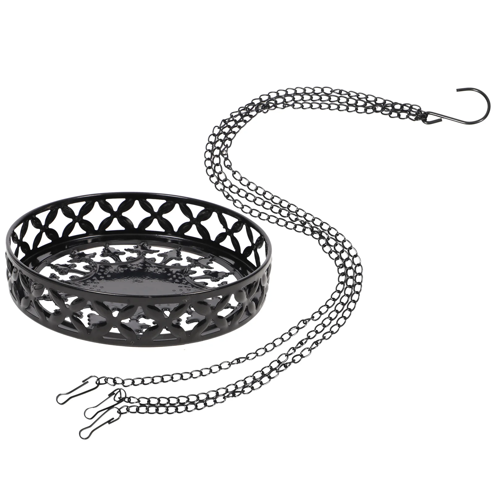 

1 set 1 Set Hanging Iron Flower Basket With Hemp Rope Wall Mounted Plant Hanger For Artificial Flowers Home Garden Balcony Decor