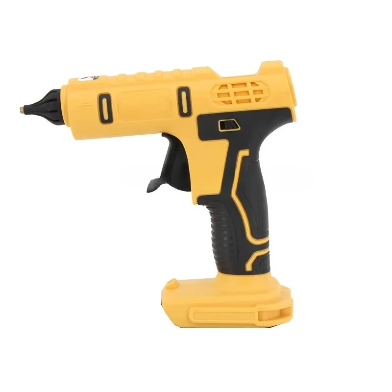 

Cordless electric handheld hot glue hot melt welding anti-scalding nozzle 10 glue sticks, no battery