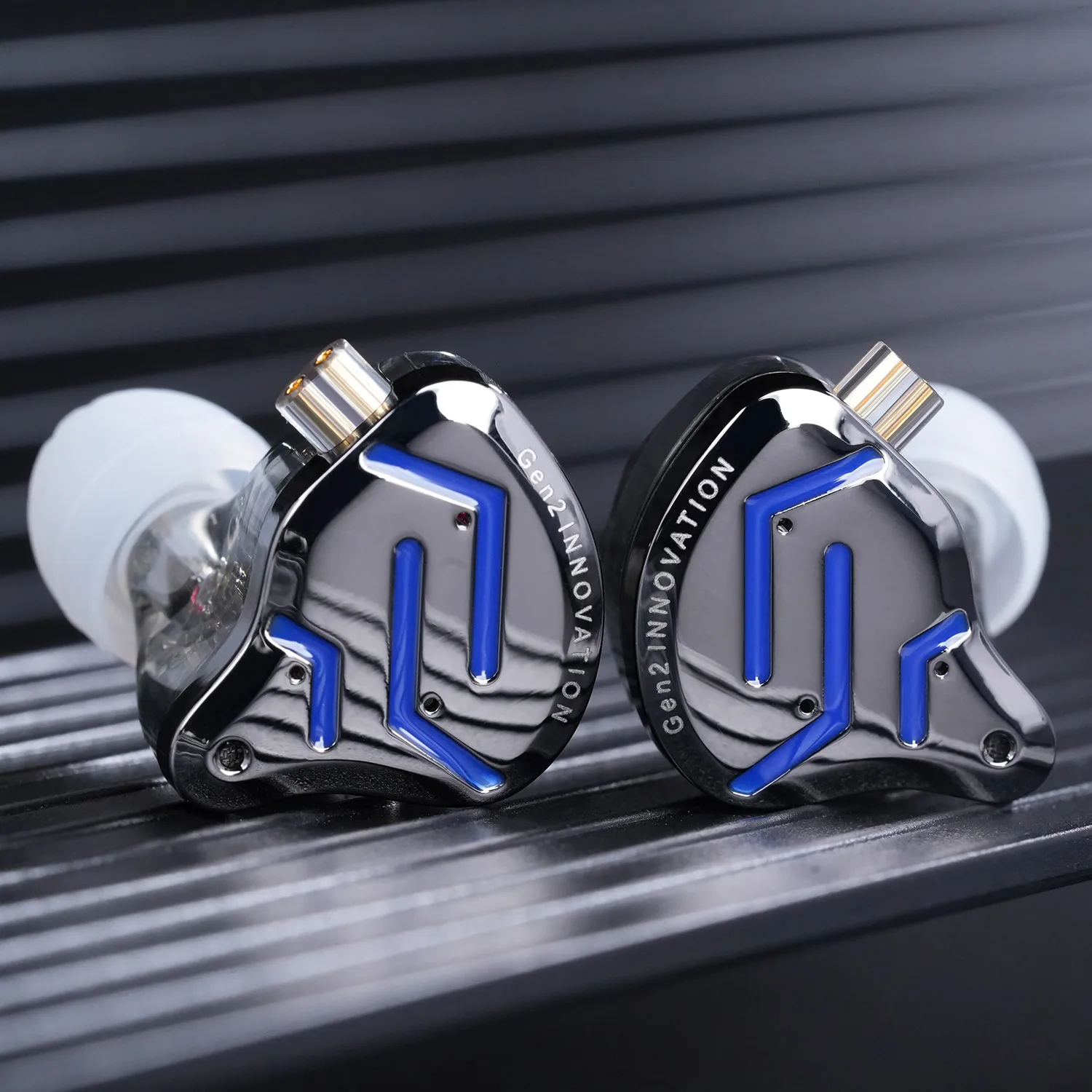 KZ ZSN Pro 2 Hybrid Drive 1BA+1DD HIFI Bass Headset Monitor Earbuds In Ear Metal Earphones Sport Noise Cancelling Headphone