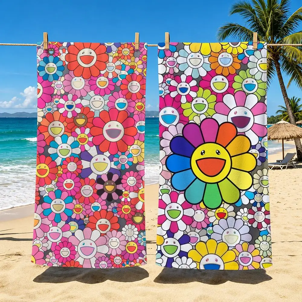 Artist T-Takashi Murakami Towel Towel beach towel, quick drying absorbent bath towel for Swim,Gym,Camping,Outdoor hot