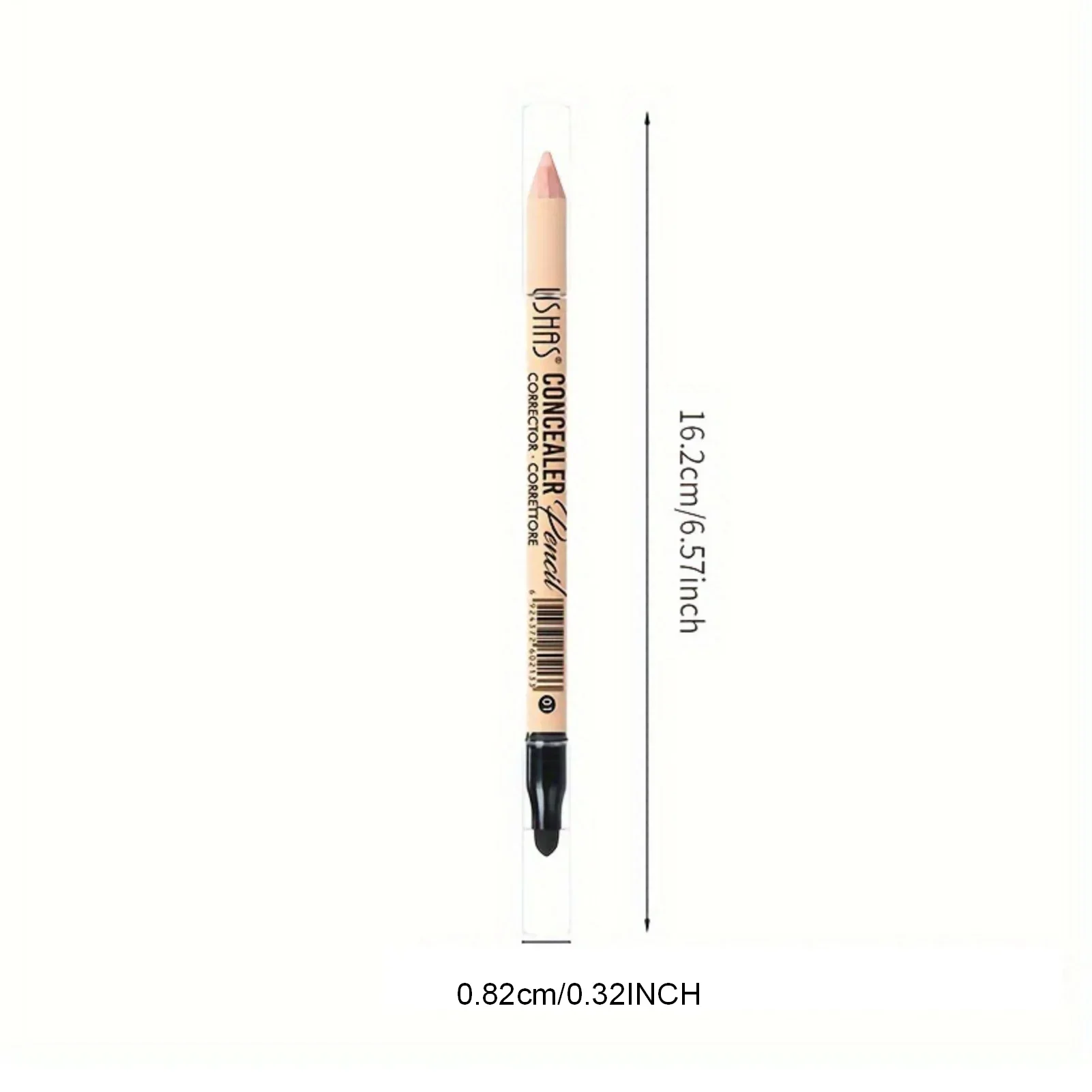 1 Stück langlebiger Augen-Concealer-Stift, feuchtigkeitsspendender, hautfarbener, korrigierender Concealer für alle Hauttypen