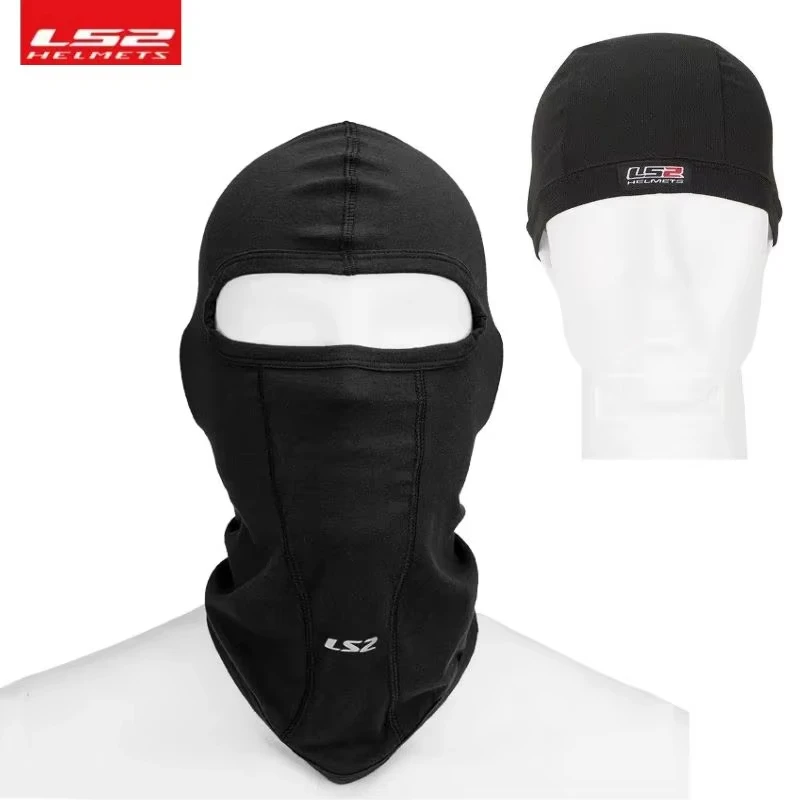 

LS2 Summer Motorcycle Balaclava Mask Sun UV Protection Cycling Face Mask Full Face Cover Men Helmet Hood Motorcycle Accessories