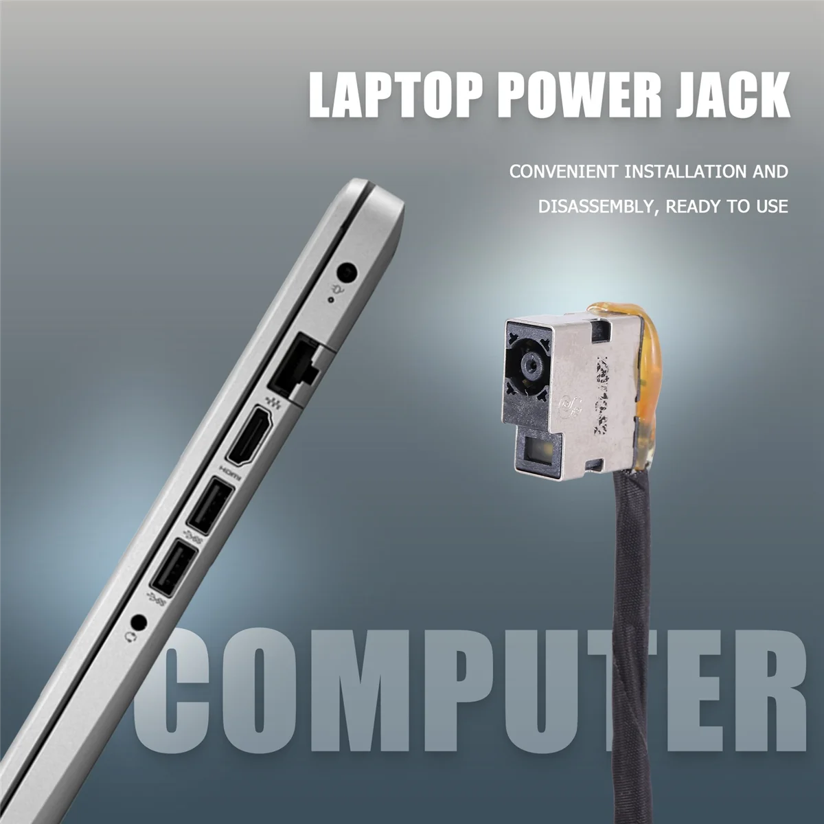 Разъем кабеля питания ноутбука для 240 246 250 255 G4 G5 799736 -F57 813945 -001 Замена разъема постоянного тока