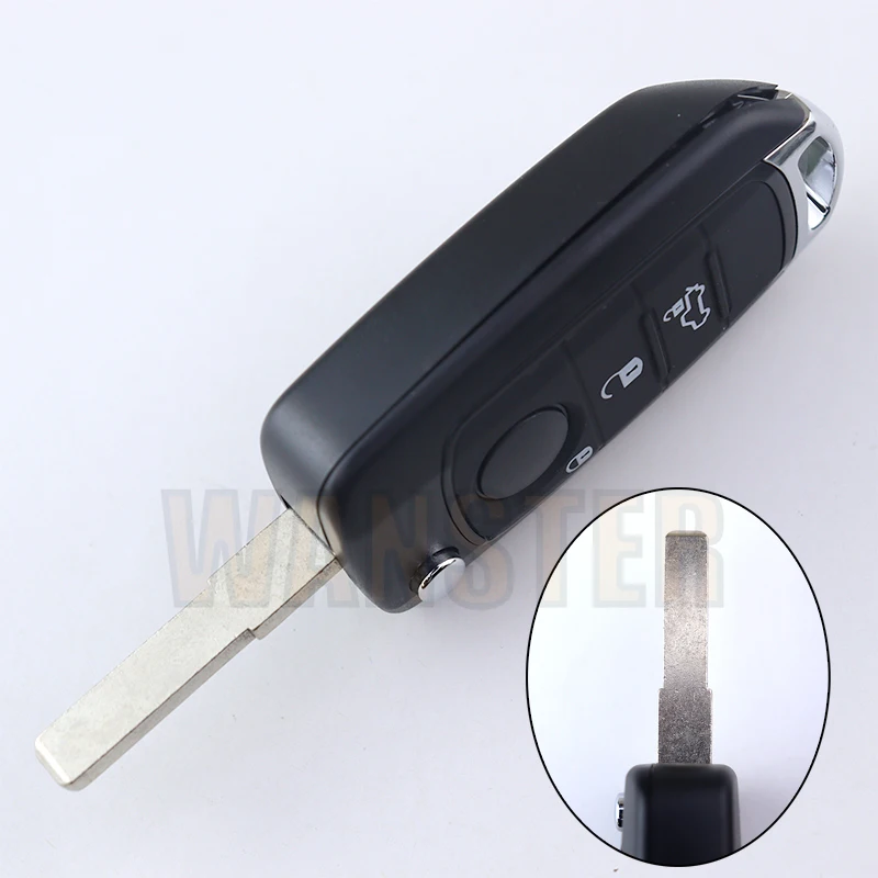 3 4 BOTTONS Car Key Fob Case Shell Housing for FIAT Tipo Tprp Freedom 500X Doblo Argo Nuovo Grazie Original Key Accessories