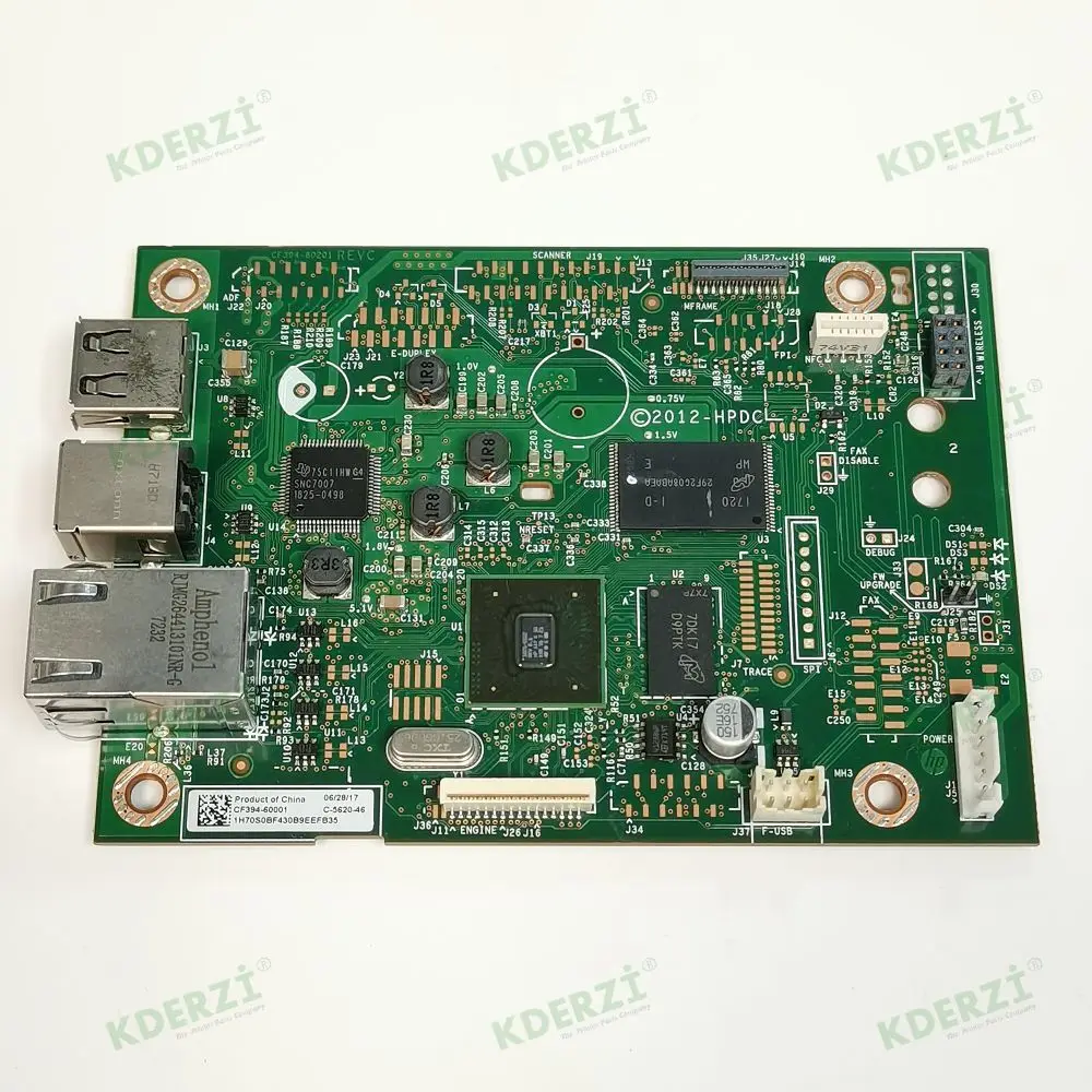 CF394-60001 CF394-60002 Original Main Board For HP M452 M452dn M452dw Formatter Board M452nw Logic Main Board Mother Board