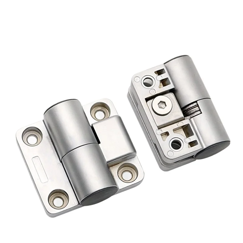 Flat torque butterfly hinge, unidirectional adjustable damping torque positioning hinge