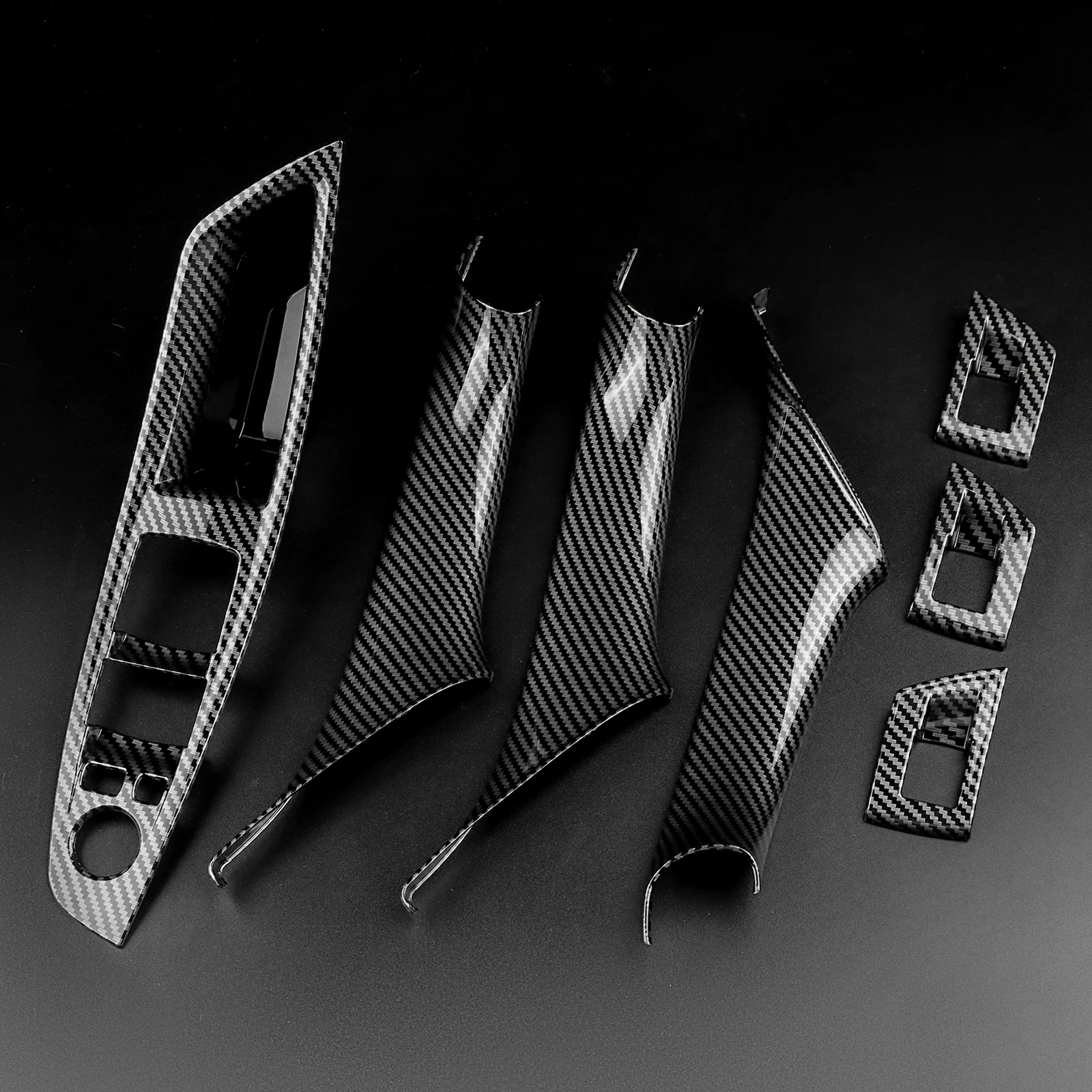 

Для BMW F10 F11 520i 523i 525i 528i 530i 5 Series 2011-2017 Высококачественная ручка панели пассажирских дверей из АБС-пластика с левым рулем и левым рулем