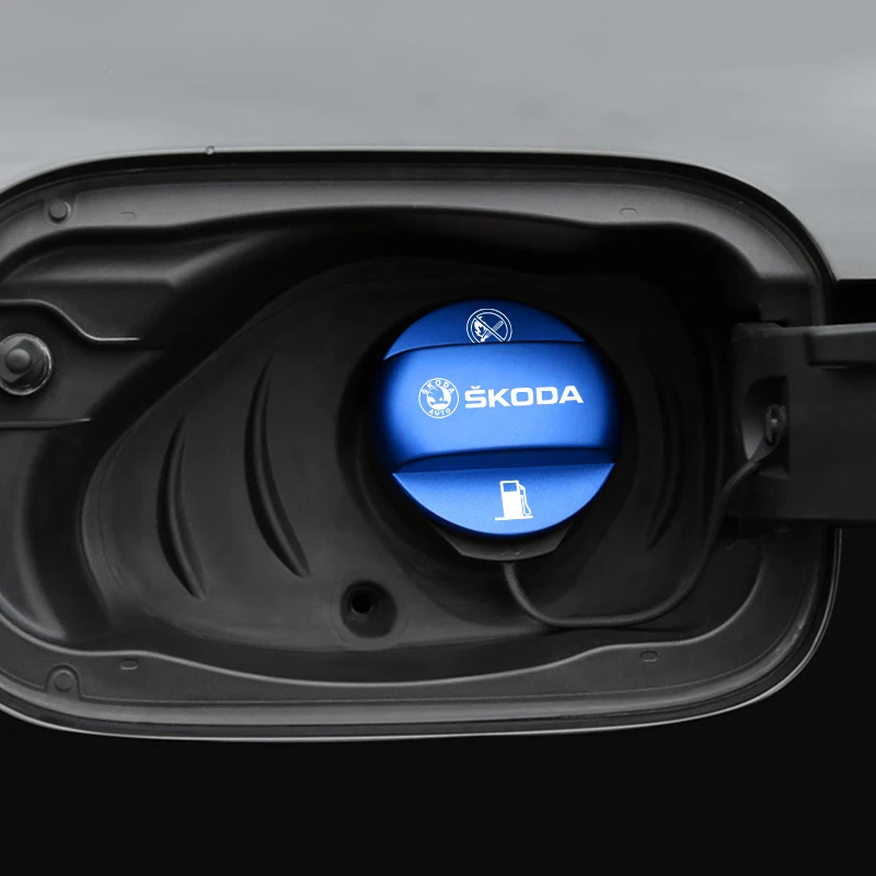 

Fuel Tank Gas Cap Cover For Skoda Octavia MK3 MK4 Kodiaq Superb B8 Fabia Rapid Karoq Kamiq Scala Enyaq iV Auto Accessories