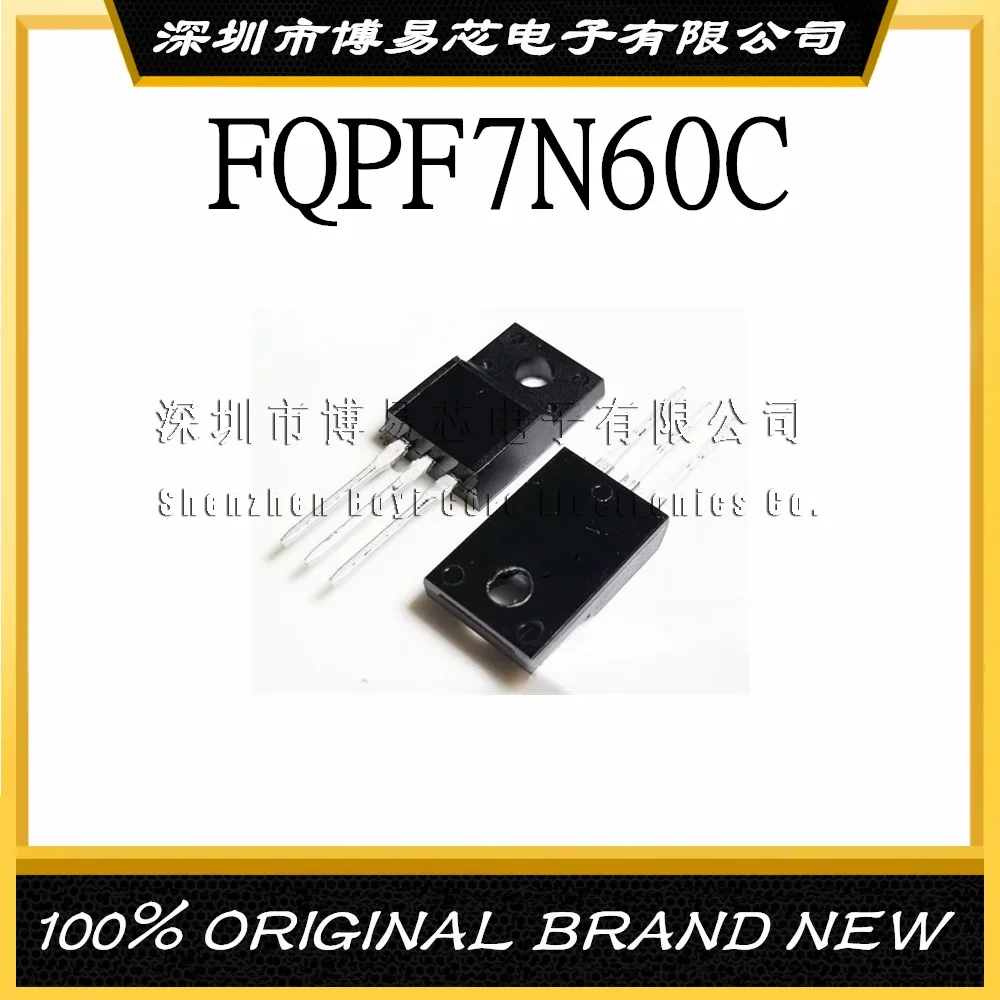 New FQPF7N60C 7N60 220F In-Line Plastic Seal 7A 600V Original Product