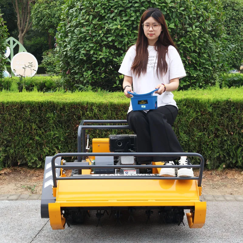 Customized Factory Direct Remote Control Lawn Mower Self Propelled Lawn Mower Lawn Mower Robot For Country Manor Lawn