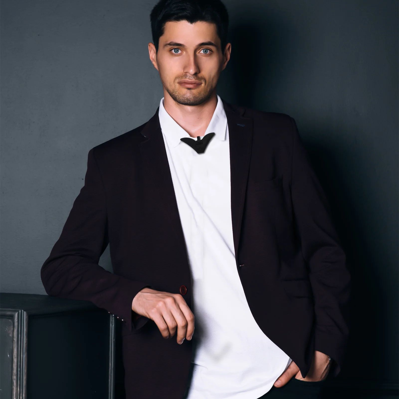 20 шт. пластиковые зажимы для галстука для мужчин