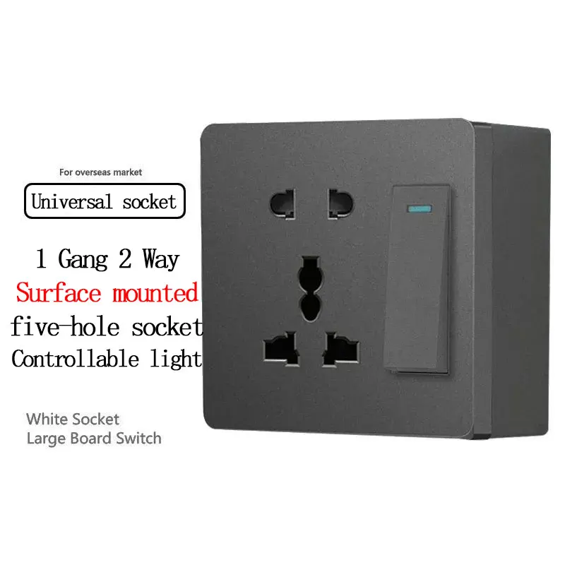 86-tipo-1gang2way-interruptor-de-luz-multi-funcao-soquete-de-cinco-furos-com-controle-de-interruptor-montado-na-superficie-universal-5-pinos-reino-unido-ue-plug