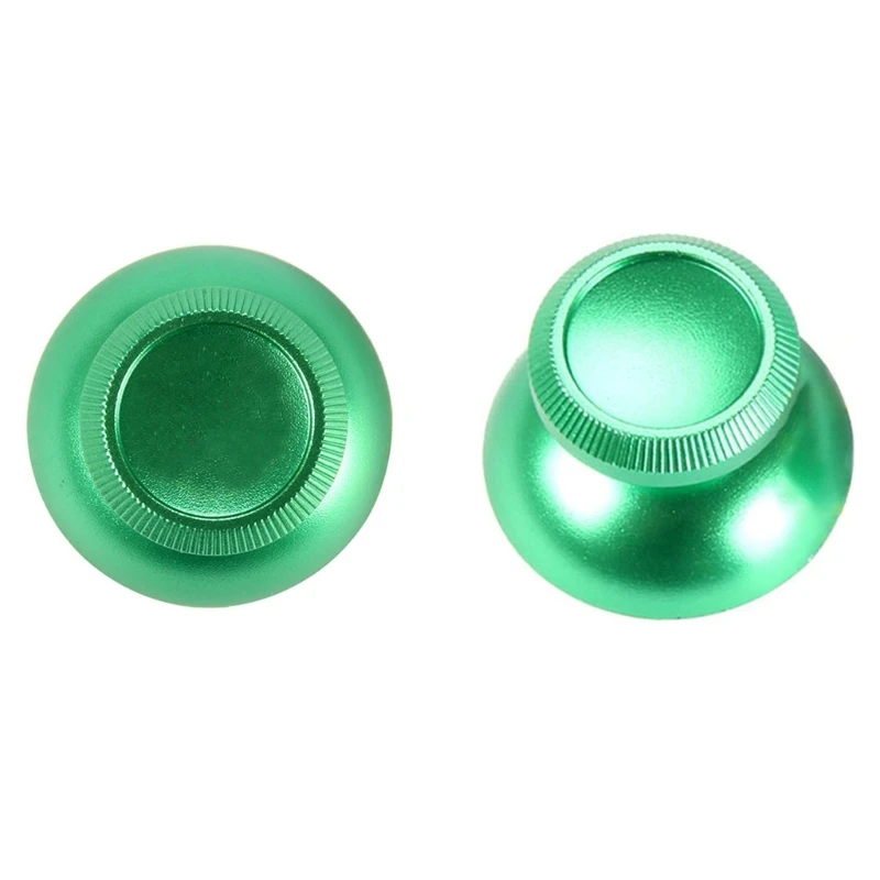 2Pcs Aluminum Alloy Thumbsticks Analogs for P5 P4 One Controller Metal Joystick Grip Gaming Button Part 24BB