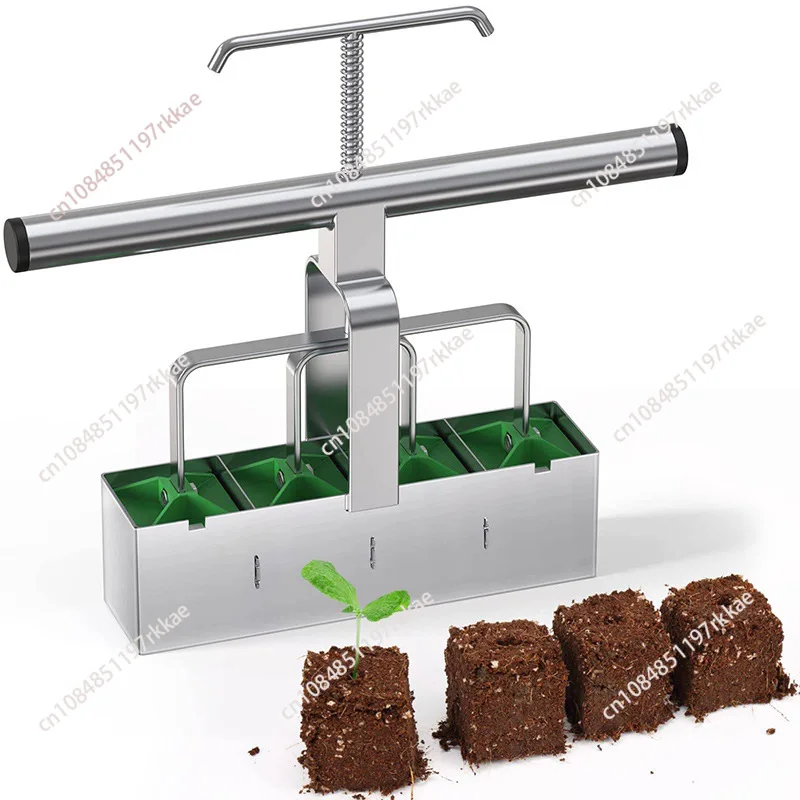 Extended Handle Manual Mud Maker Handheld Seedling Gardening Tools