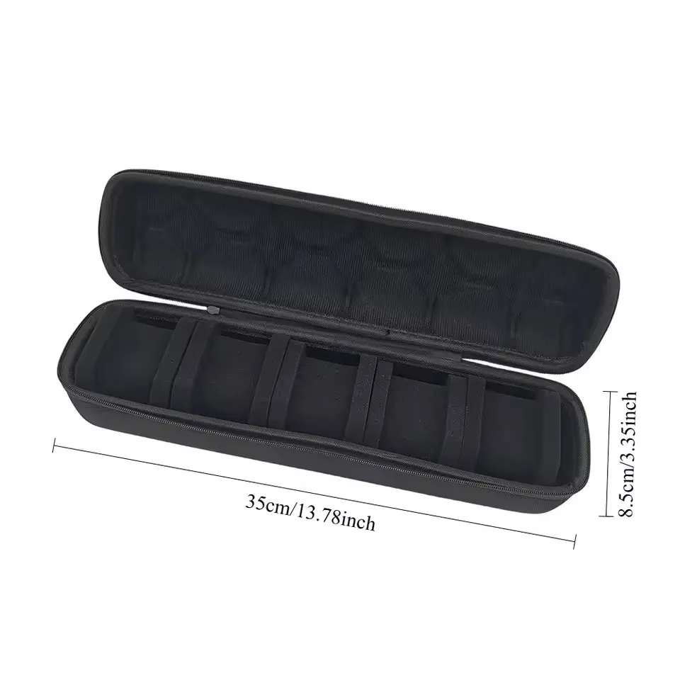 10-Fach Uhrenaufbewahrungsbox Uhren-Reißverschluss-Reisetasche Tragbarer Uhren-Organizer Präsentationshalter für Armbanduhren und Smartwatches