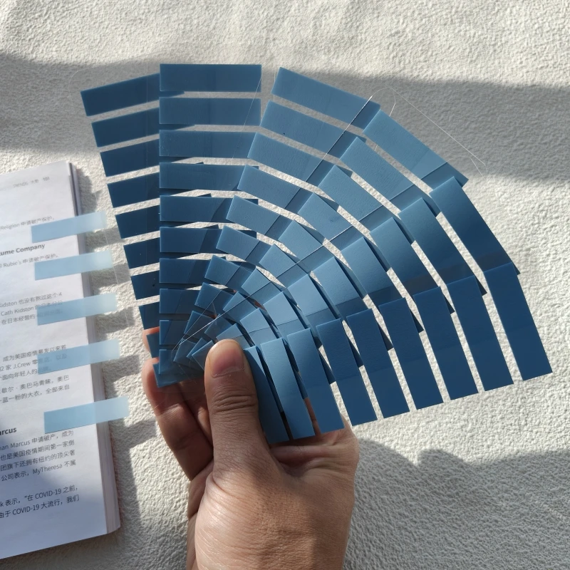 1200Pc Index Tabs Self Adhesive Page Markers Transparent Waterproof Sticky Notes Classify Files Flags Cute Planner Stickers