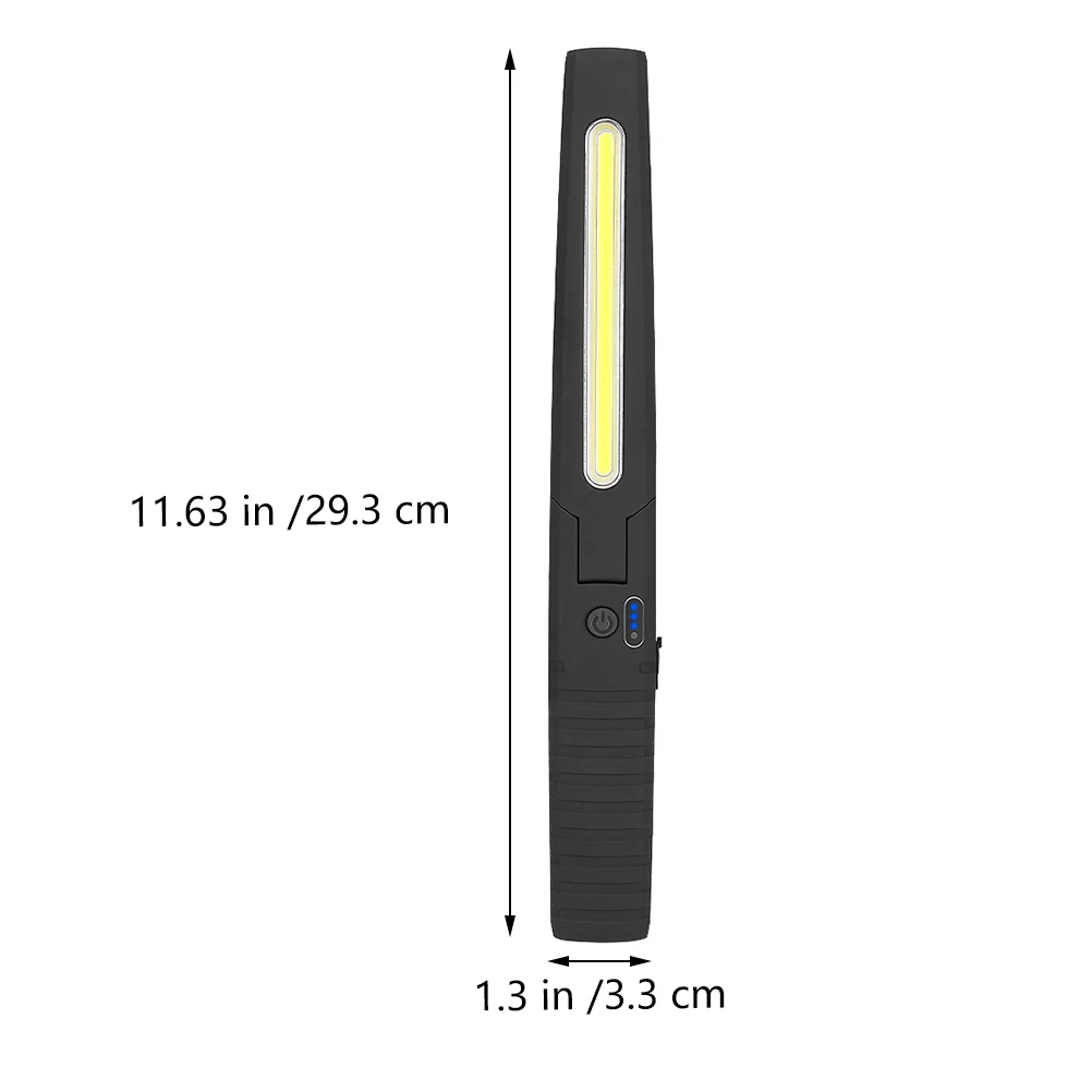 접이식 작업등 마그네틱 손전등, 충전식 LED 램프, USB 야외 작업 흡입