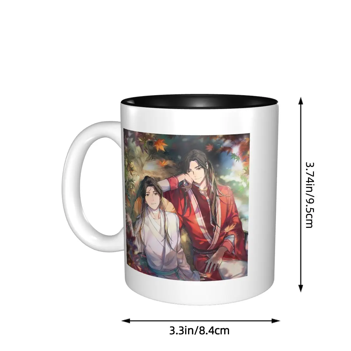 Xie Lian And Hua Cheng Heaven Officials Blessing Donghua Mug Ceramic Coffee Cups Tea Mugs Milk Cup Drinkware Gifts for Friends