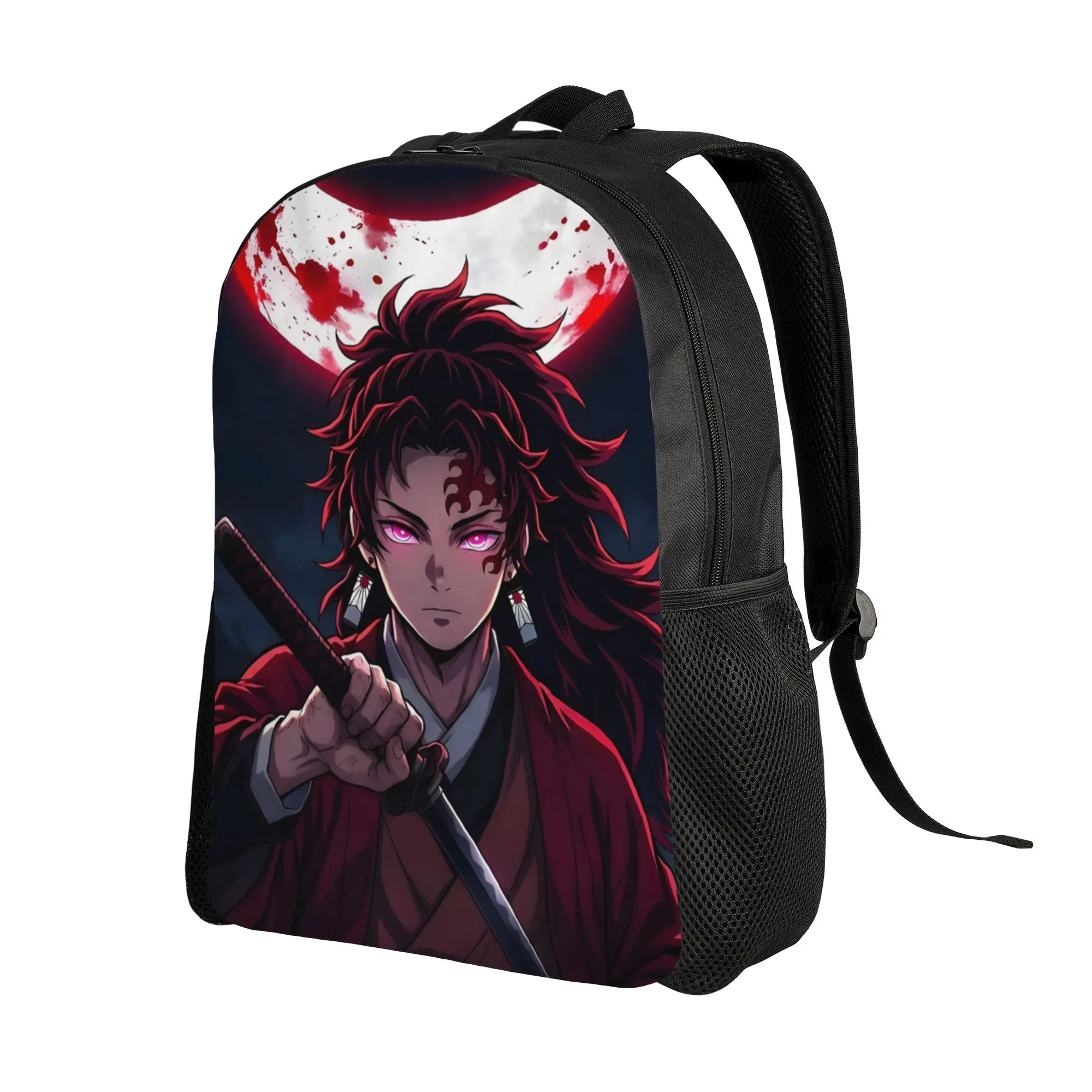 1Piece Backpack Tsugikuni Yoriichi New School Year Handbag Office Work  Demon Slayer Anime Back To School Gift New Term Starts