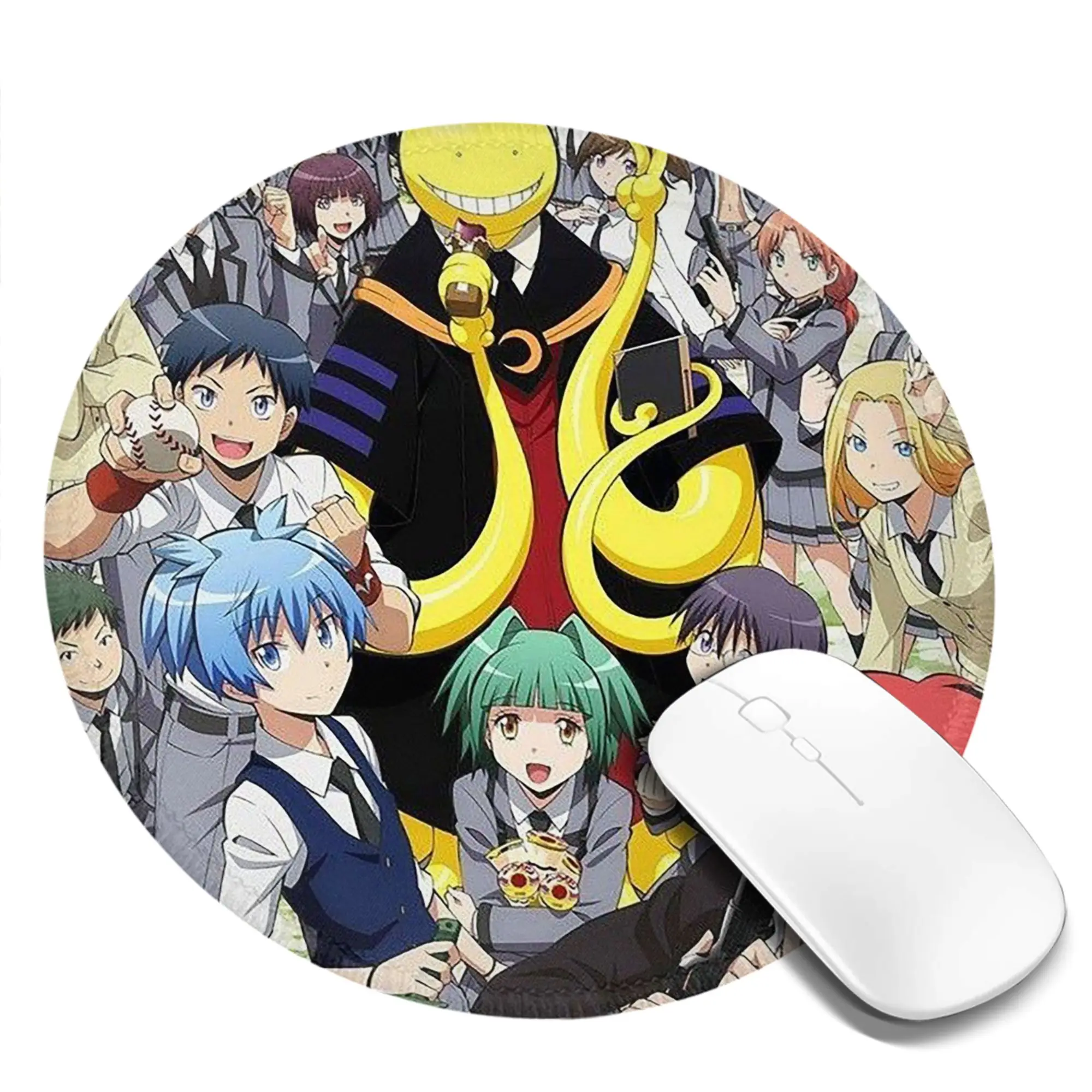 Assassination Classroom Octopus Koro Sensei Mouse Pad Computer Keyboard Mouse Mat Gamer Laptop Desk Mat Accessories Table Mats