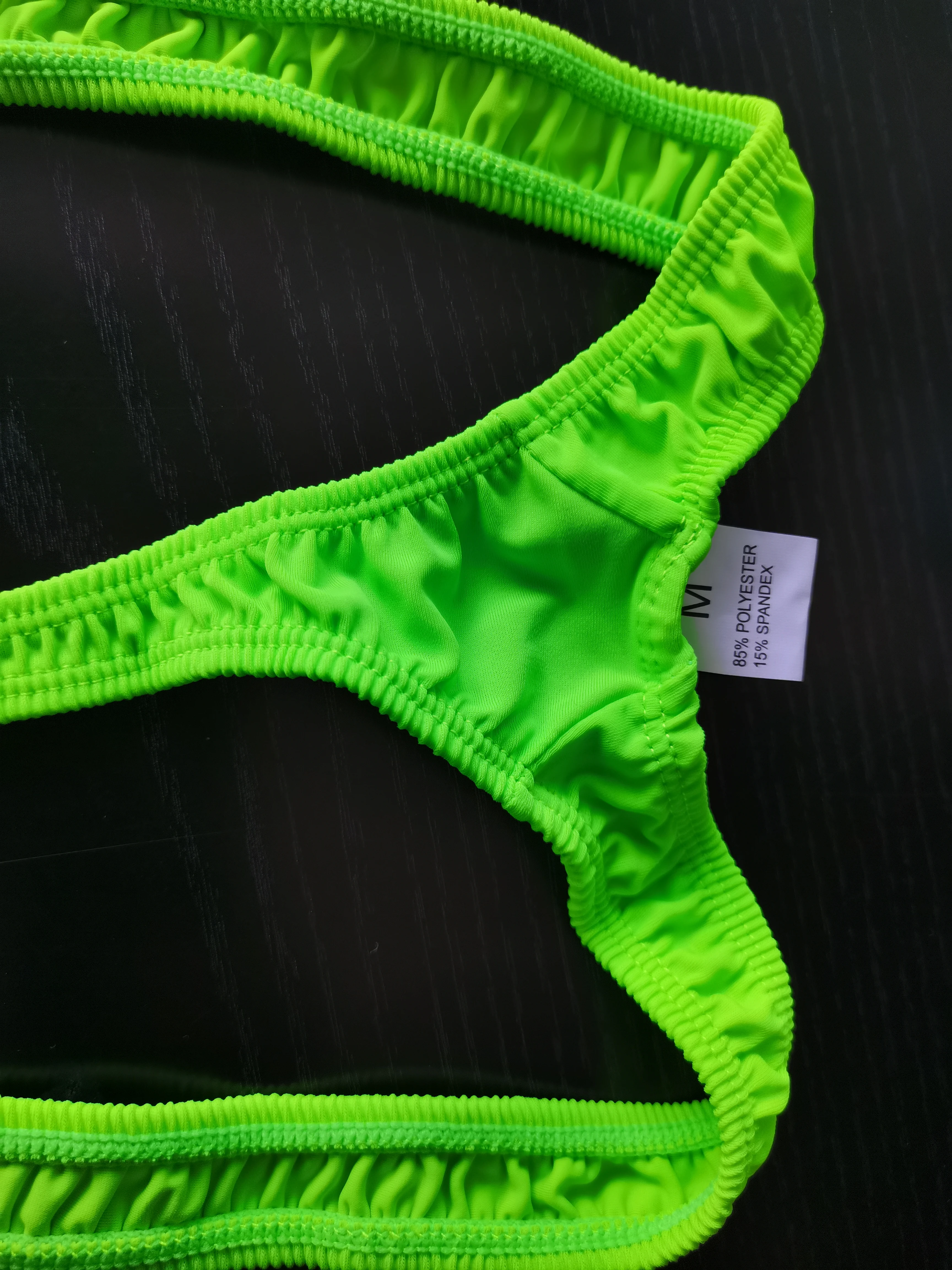 Green Borat Mankini Thong Lingerie Fancy Dress men panty ecoparty swim wear for man