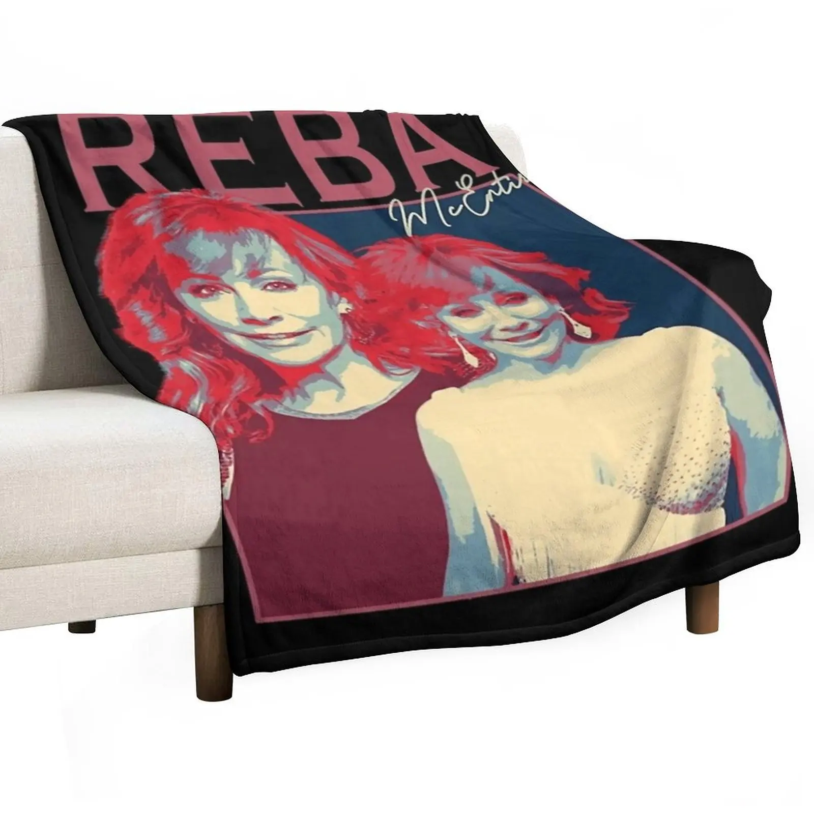 

Reba McEntire Country Throw Blanket Thin Luxury Throw Thermal Furry Blankets