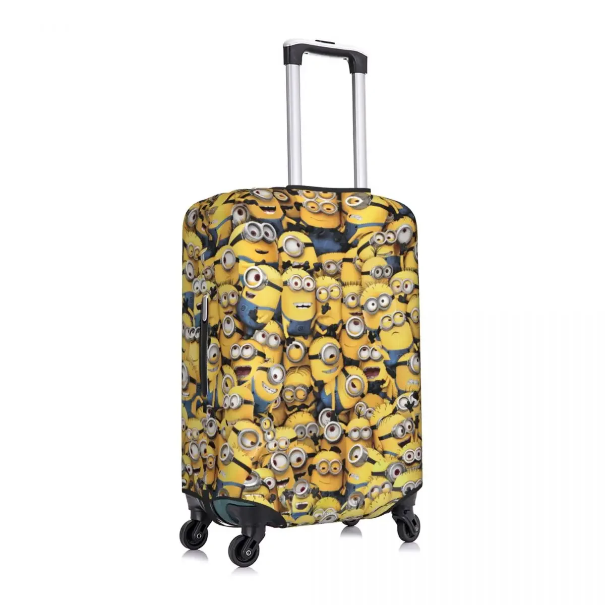 Juste de valise personnalisée Minions, housses de bagages lavables, protecteur pour 18-32 po