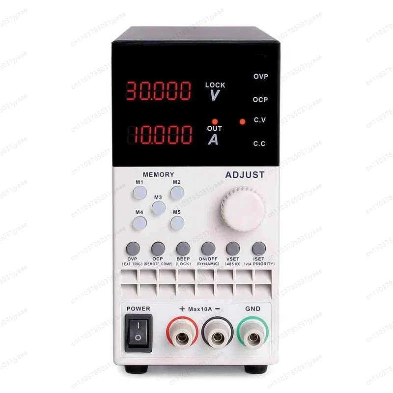 

30V30A300W Широкодиапазонный источник питания постоянного тока, высокоточный 5-битный дисплей тока и напряжения с хранилищем данных
