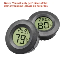 1pc Mini LCD Digital Thermometer & Hygrometer -50°C to +70°C Temperature & Humidity Meter for Fridge Freezer Testing