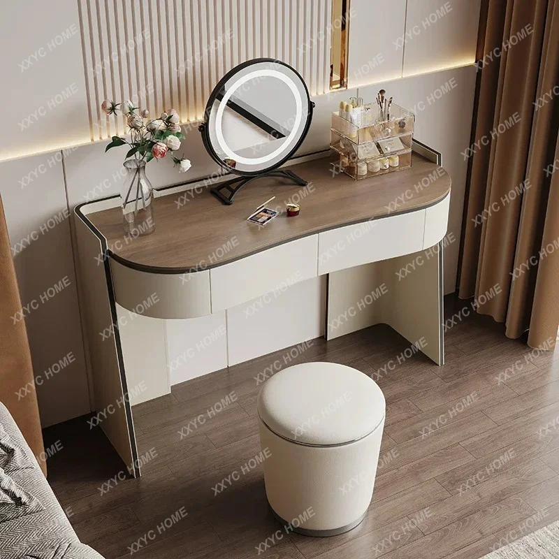XX  Modern Aesthetic Vanity Table With Drawer Design Italian Premium Vanity Table Classic Exquisite Meuble De Chambre Furni