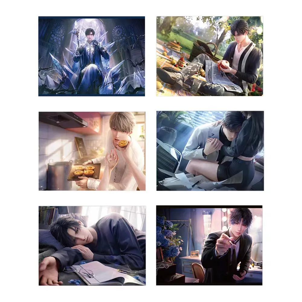 60Pcs Game Love and Deepspace Graffiti Stickers Xavier Zayne Rafayel ralayo Shen Xinghui Li Shen Qi Yu PVC Waterproof Sticker