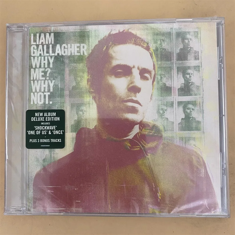 CD de música Oasis Liam Gallagher ¿Por qué yo? ¿Por qué no álbum Shockwave Record Music Cosplay Walkman Car Soundtracks Box Party Music Gifts