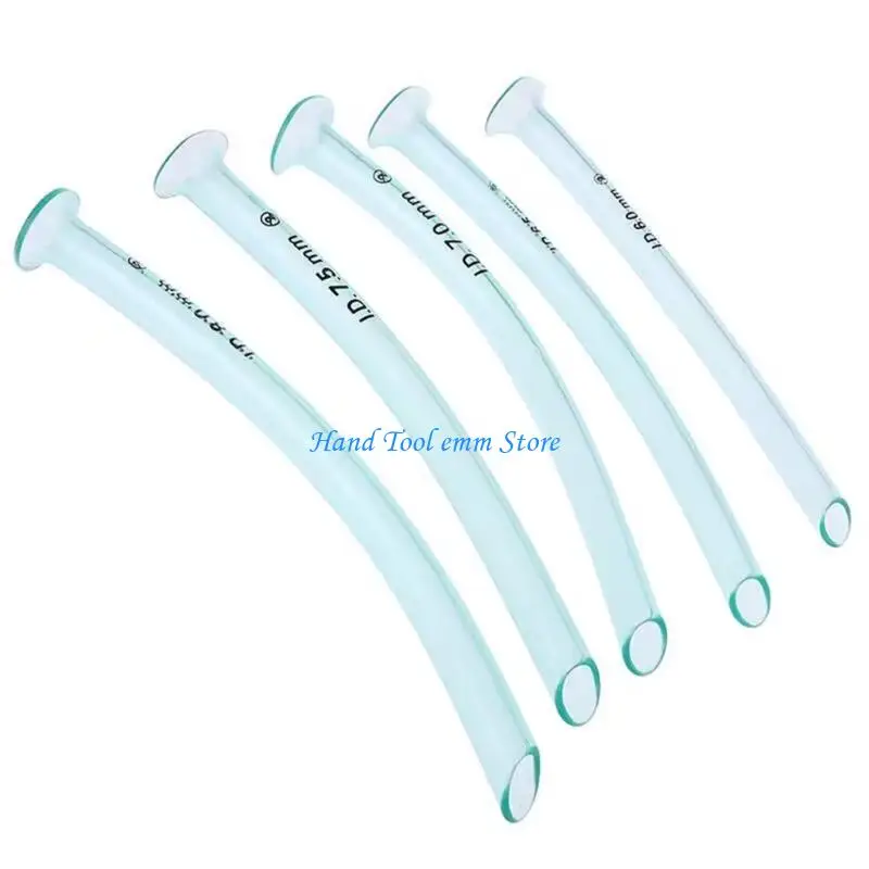 H37F Translucent Blue Airway Tube Training Tube for Teaching and Training Use