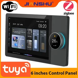 Jianshu Tuya Panel Control Wifi Zigbee Devices Tuya Zigbee Gateway Build In 6