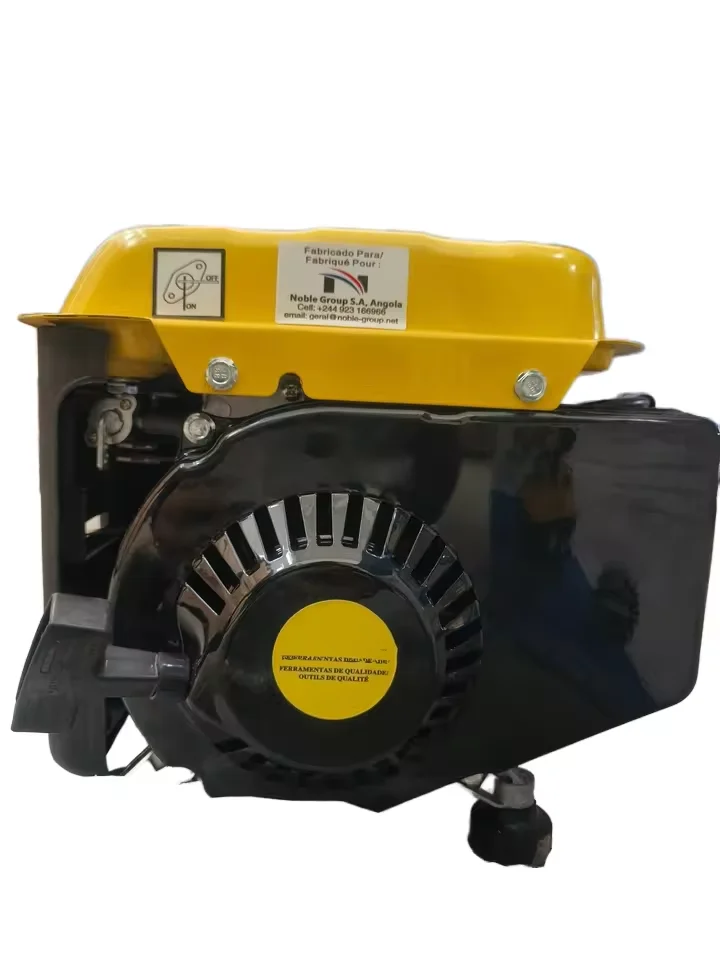 High quality mini 850w 650W gasoline generator at stock 220V portable good quality made in China home use cheap price