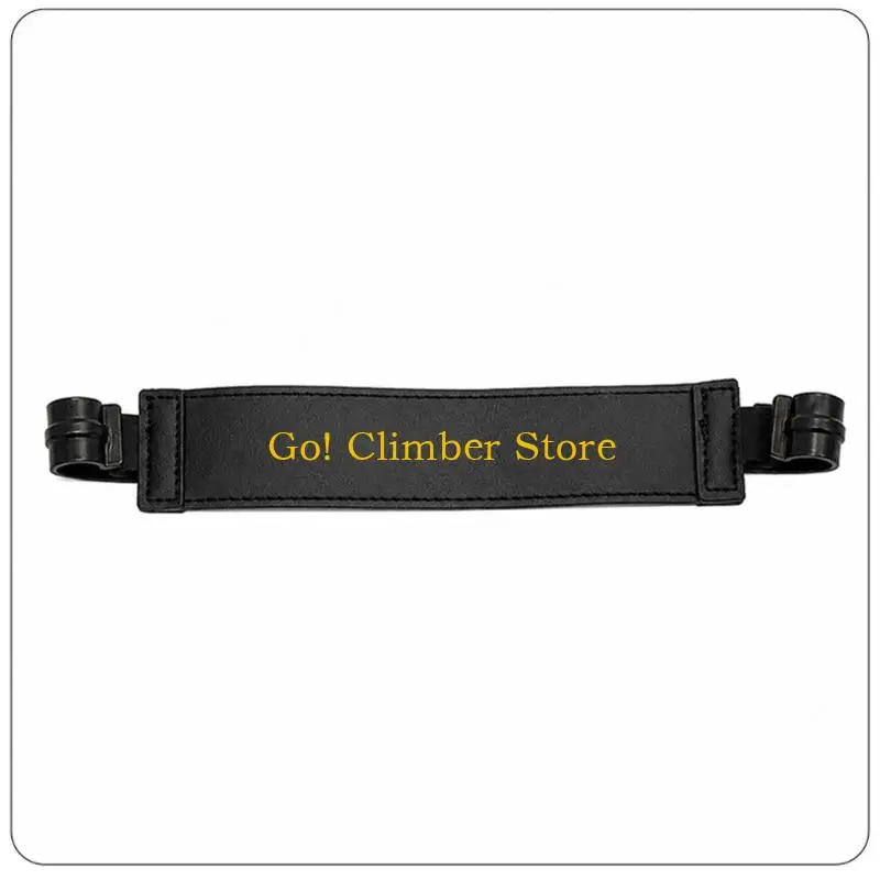 Q84C Golf Bag Tightening Strap, 2-Pack PU Replacement Carry Strap with Reinforced Stitched Edges and Loop End for Bag Storage