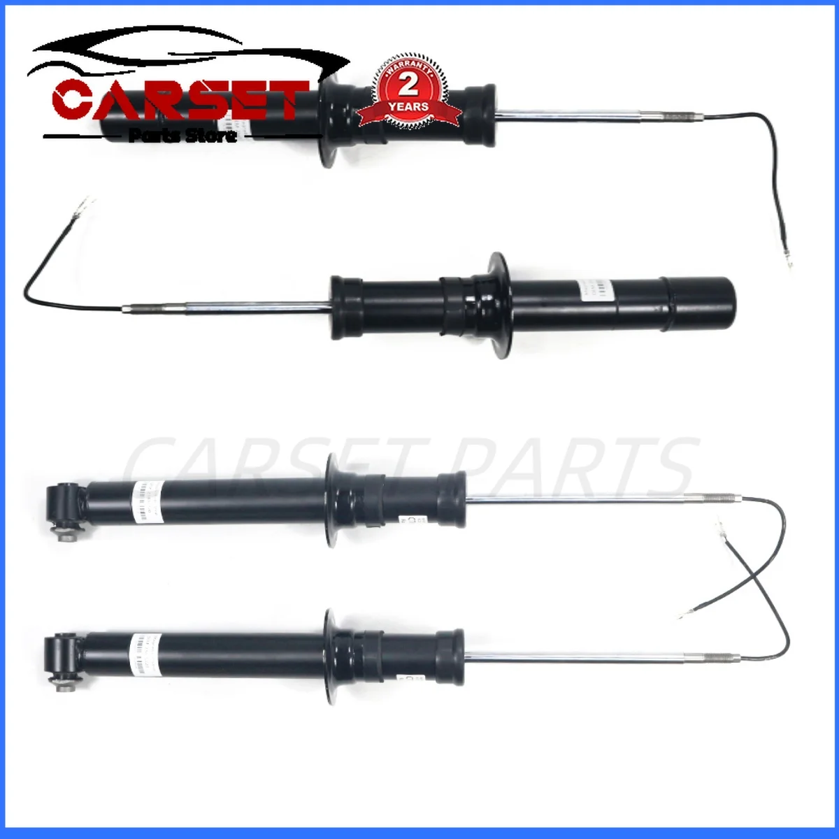 4PCS Front +Rear Suspension Shock Absorber Strut with Electric For Cadillac CT6 4Matic 23276551 23405719 23276555 23405720