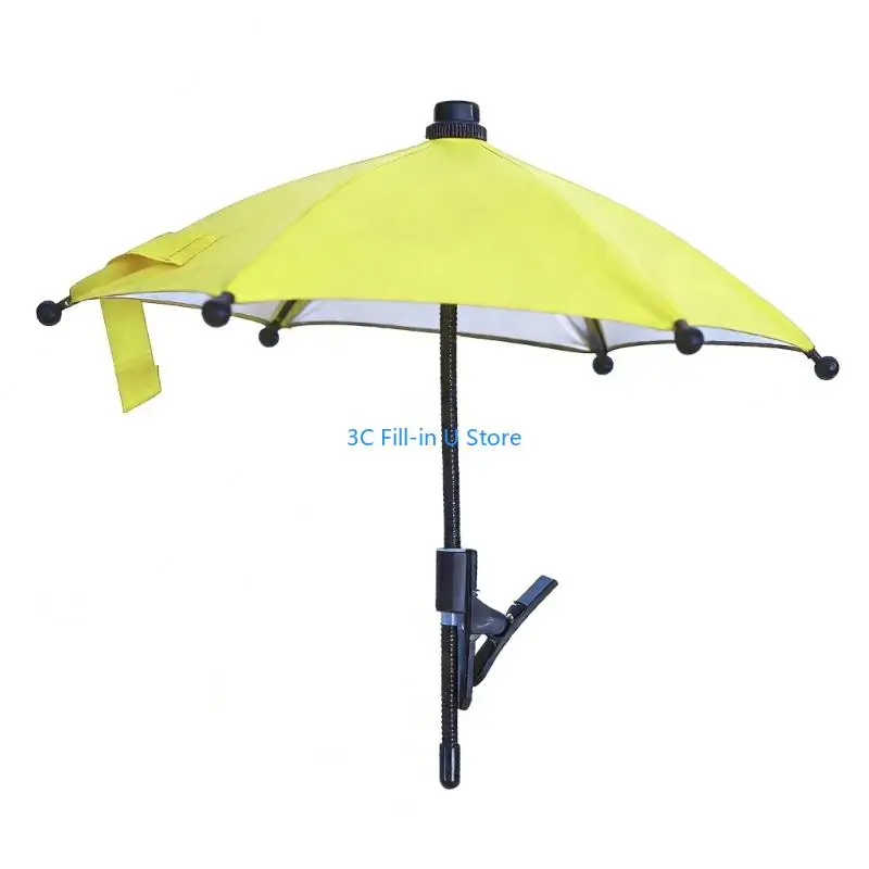 G8TA Adjustable Mobile Device Sun Cover Easy Carry Pocket Sized Sun Shade Strong Waterproof Phone Screen Protector Gift