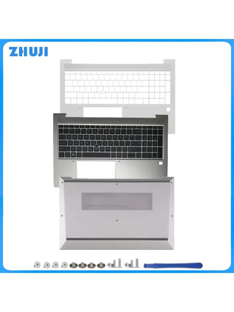 Nieuw Voor Elitebook 850 G7 850 G8 855 G7 Laptop Top Case Palmsteun Bovenste Cover Vervanging Shell Bottom Case - afbeelding 2