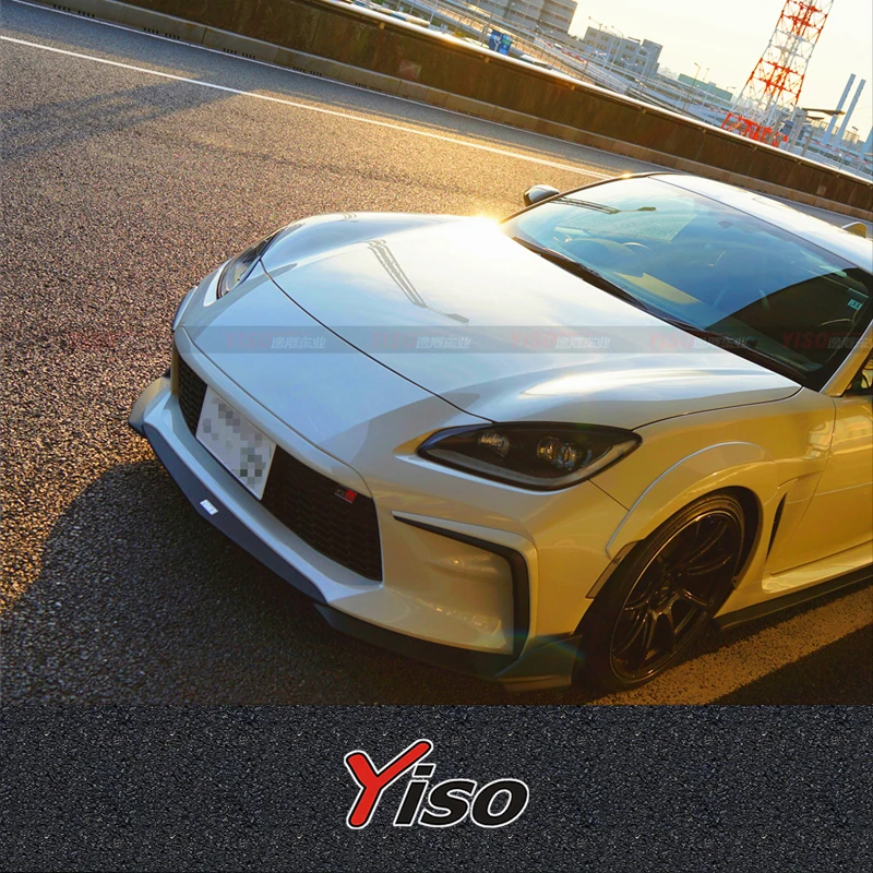 Suitable for GR86 ZN8 carbon fiber modified front center lip license plate frame TOMS license plate frame modified licens