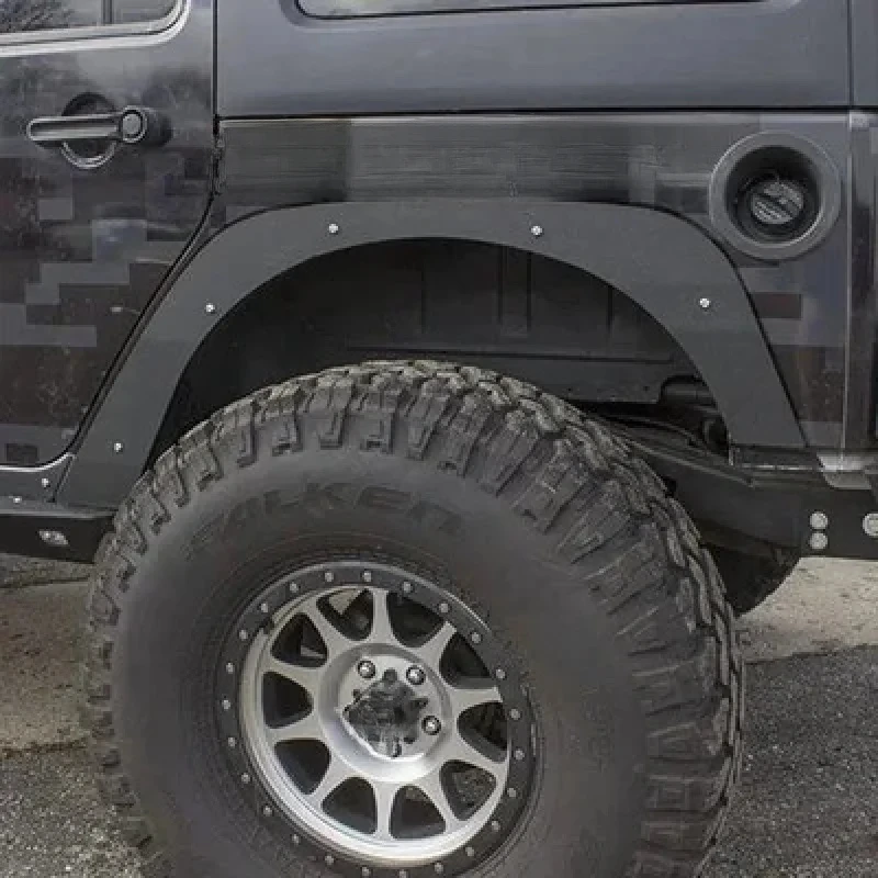 Imagen 3: Accesorios para coche: Cejas de rueda ultra estrechas para Wrangler de 4 puertas