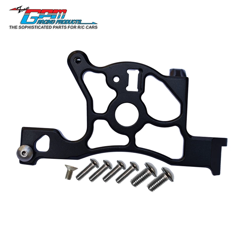 GPM TRAXXAS 1/10 Rustler 4X4 VXL-67076-4 Per supporto coperchio ingranaggi cilindrici posteriori in alluminio