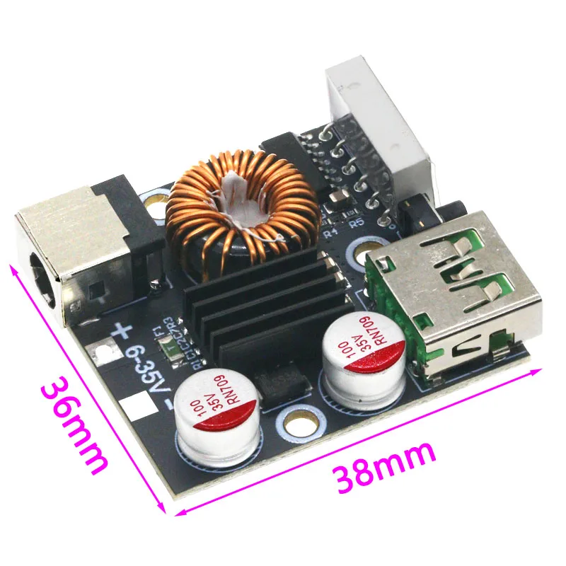 65W Full Protocol Mobile Phone Fast Charging Module PD Fast Charging Board QC4.0 3.0 For Huawei iPhone Flash Charging