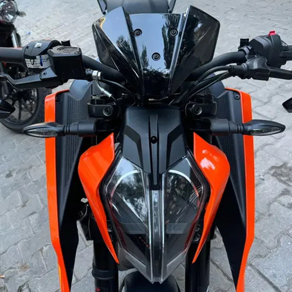 Windshield Screen Protect Motorcycle For KTM DUKE 125 250 290 DUKE125 DUKE250 DUKE390 2024 2025 2026 Windscreen Windproof Cover