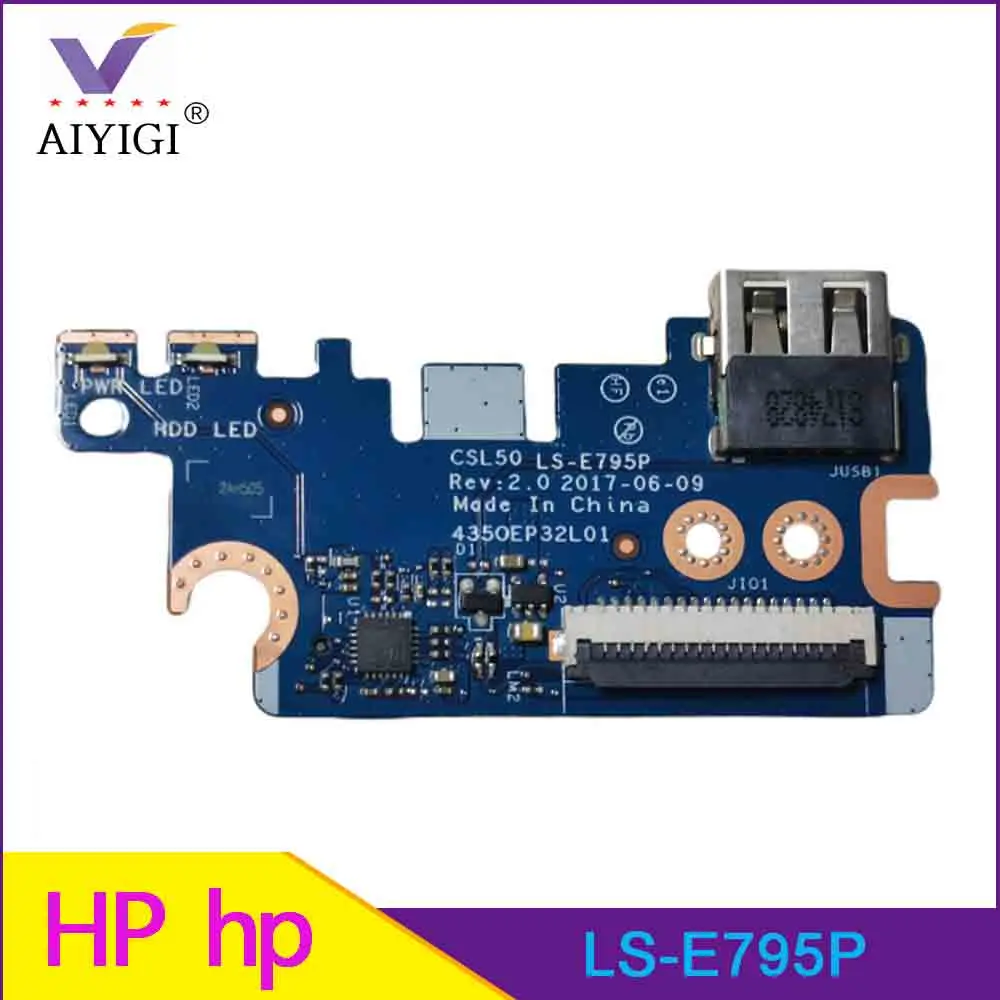 

Original Laptop Card Reader USB Board For HP 15-BS 15-BW 250 G6 255 G6 TPN-C129 TPN-C130 LS-E795P Tested OK