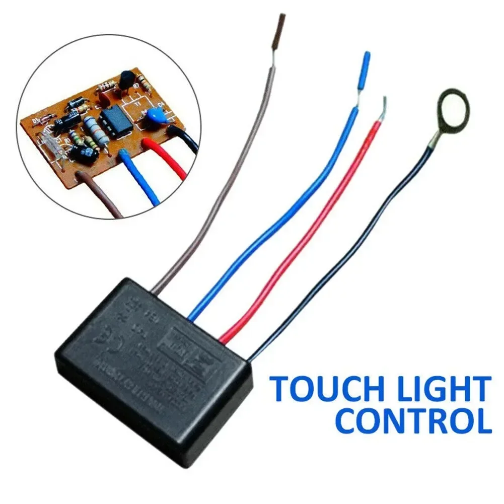 220V Touch Lights Switch Table Lamp Dimmer Control Module Sensor EU Touch Switch For Incandescent Lamp LED Sconces  NEW