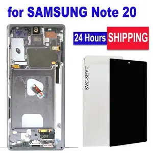Bilashmart High Quality Samsung Note 20 LCD Display Touch Screen Digitizer Assembly Samsung Note20 N980 N980F SN980F/DS Display