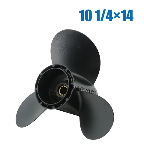 스즈키 선외 모터용 프로펠러, 알루미늄 나사, 10 스플라인, 20hp, 25hp, 30hp, 보트 엔진용, 58100-95D01-019, 1/4×14