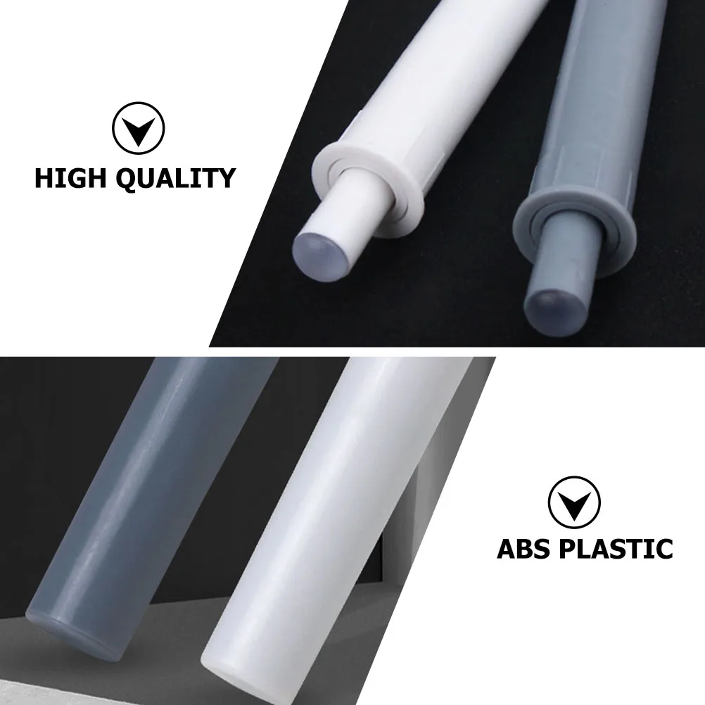 

8pcs Door Buffer Stopper Shield Sliding Doors Cabinet Accessory Dark Grey Damping Mute Rubber Pad Wall Protection Hardware