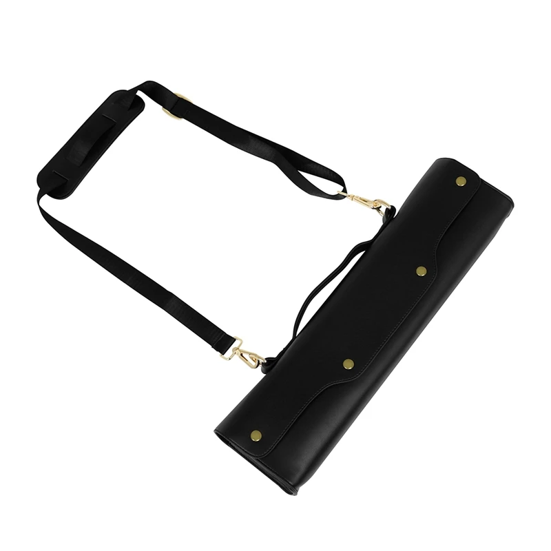 

Water-Resistant Flute Case Synthetic Leather Gig Bag Box for Concert Flute with Adjustable Shoulder Strap